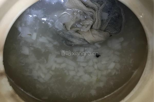 鲫鱼粥的做法图解6
