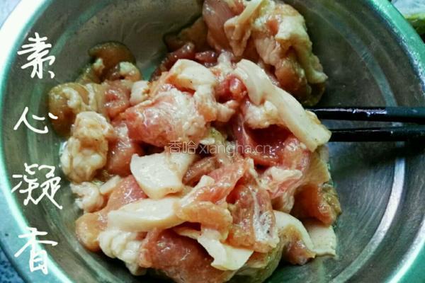 五香素鸡肉片的做法图解3