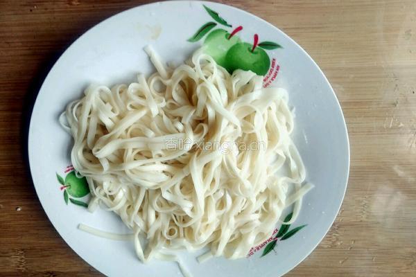青菜肉丝炒面的做法图解5