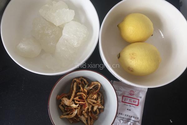 川贝陈皮柠檬膏的做法图解1