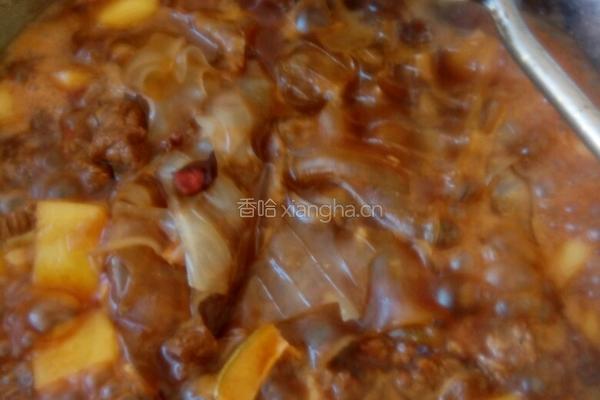 土豆烧牛肉的做法图解10
