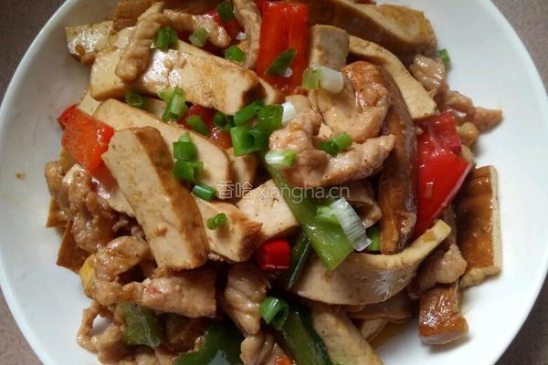 香干炒肉的做法图解7