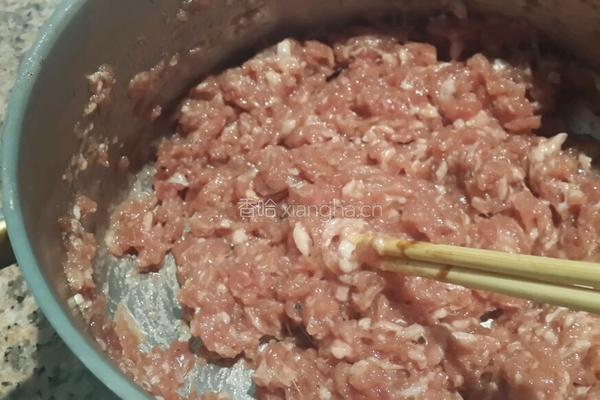白菜猪肉包的做法图解5