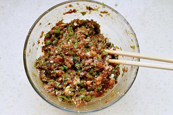 猪肉芸豆馅饺子的做法图解8