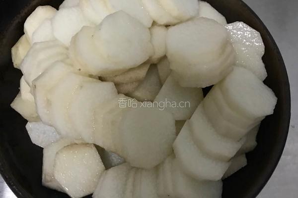 素炒山药片的做法图解1