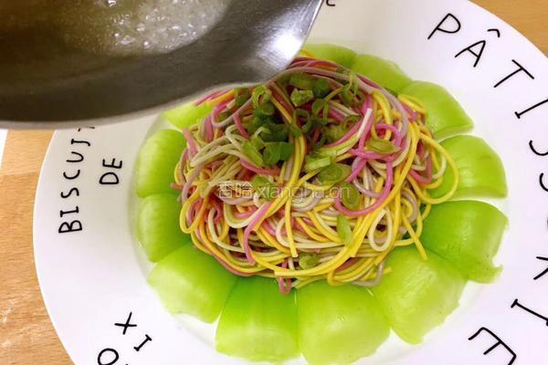 辅食美食分享【葱油拌面】12m+（碳水化合物）的做法图解6