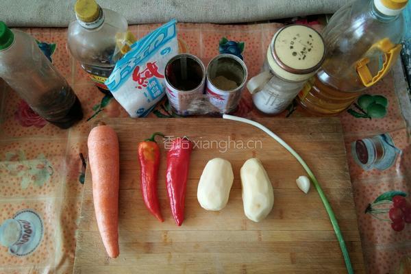 酸甜辣土豆丝的做法图解1