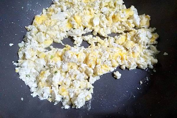 豆腐炒鸡蛋的做法图解9