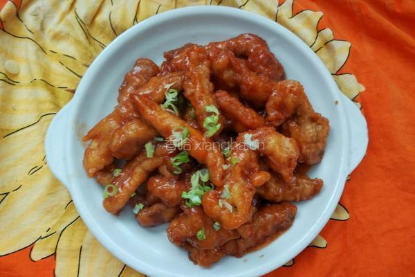 糖醋肉的做法图解7