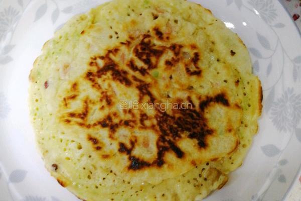 蔬菜鸡蛋饼的做法图解6