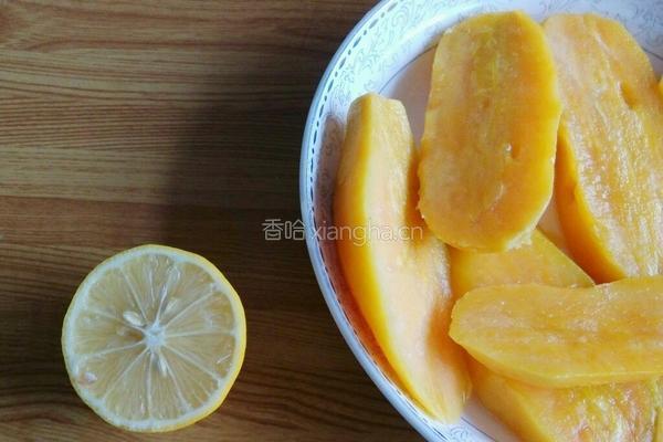 柠檬蜂蜜红薯的做法图解5