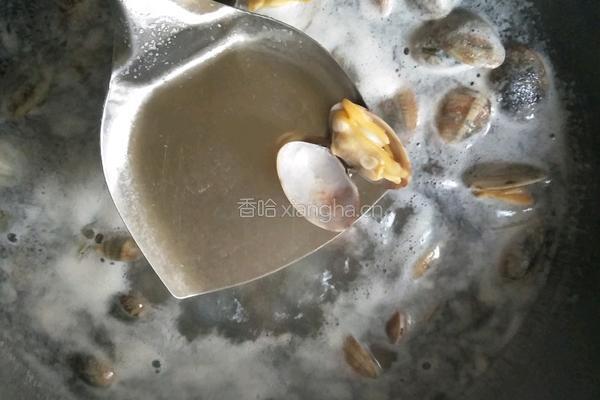 爆炒花蛤的做法图解7