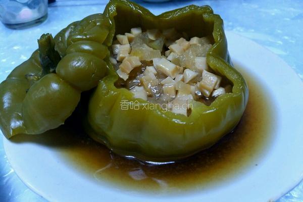 翡翠碗 （青椒碗）的做法图解5