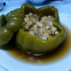翡翠碗 （青椒碗）的做法[图]