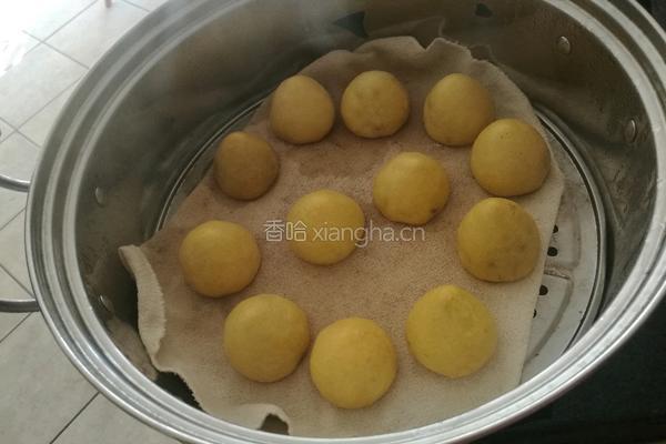 豆馅窝头的做法图解5