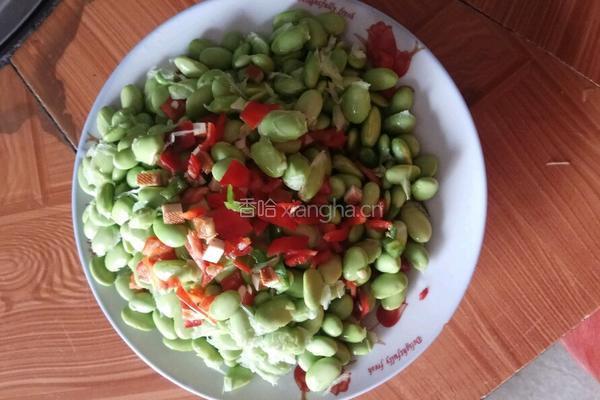 毛豆干子的做法图解1