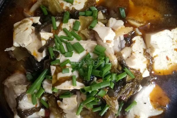 酸菜豆腐蟹味鱼的做法图解7