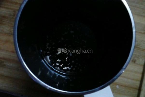 黑豆浆的做法图解4