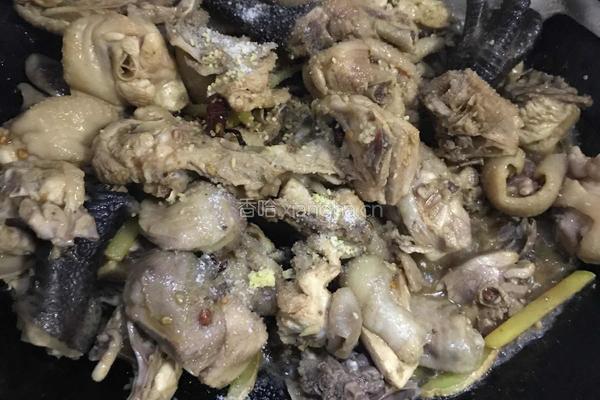 红烧小鸡肉的做法图解6