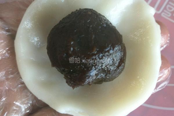 彩色冰皮月饼的做法图解10