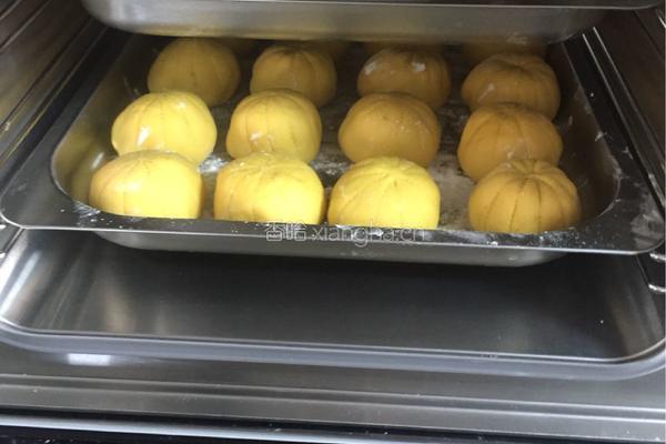 南瓜紫薯豆豆包的做法图解34