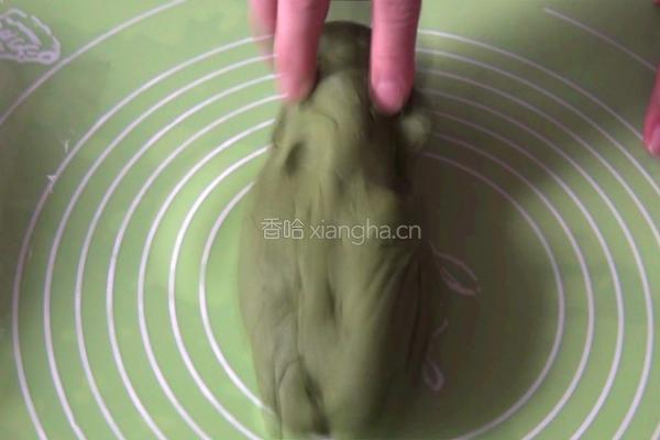抹茶吐司面包的做法图解7