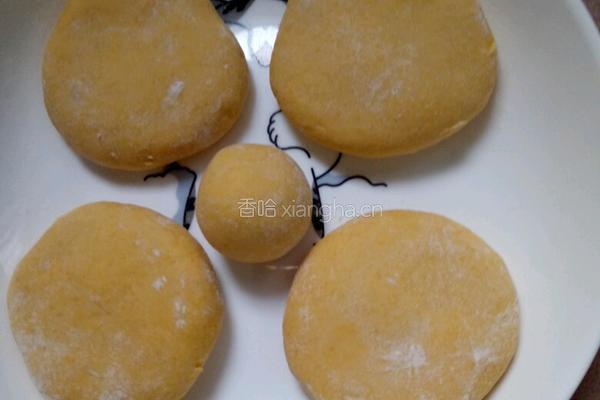 南瓜香蕉饼的做法图解7