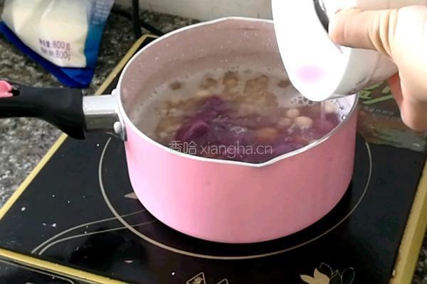 花生薏仁芋圆的做法图解6