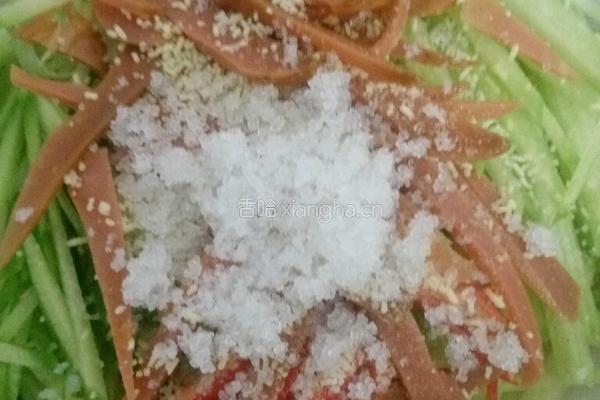 凉拌青萝卜的做法图解2