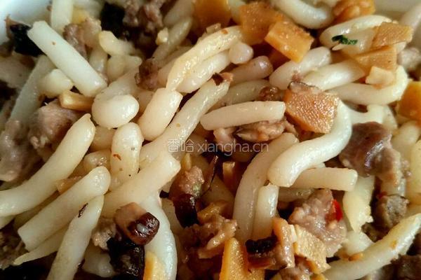 香菇肉沫老鼠粄 的做法图解5