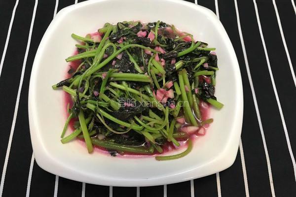 蒜蓉苋菜的做法图解11