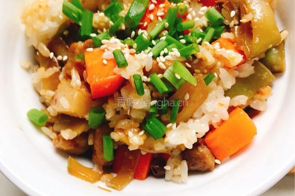 扁豆饭的做法图解8