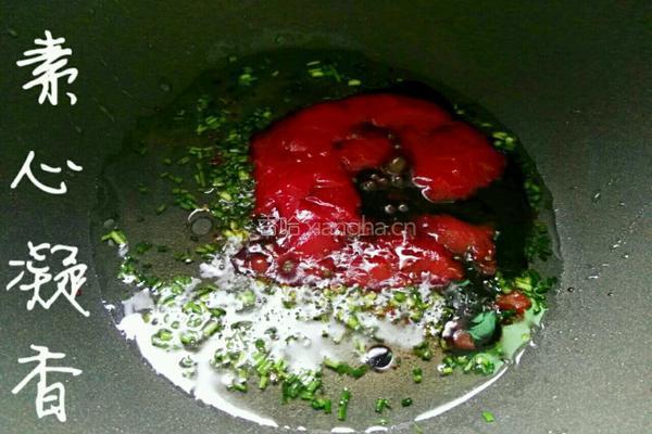 西红柿炒花菜的做法图解4