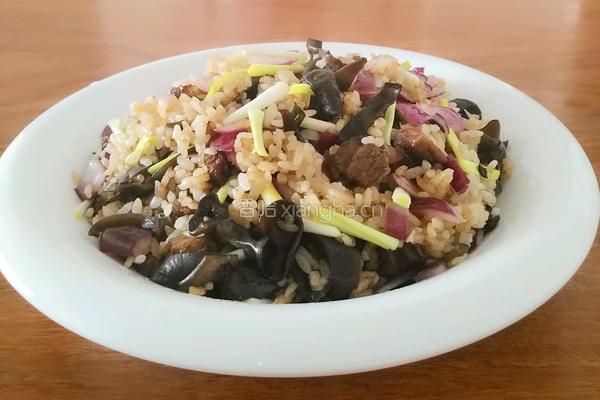 牛肉丁炒米饭的做法图解9