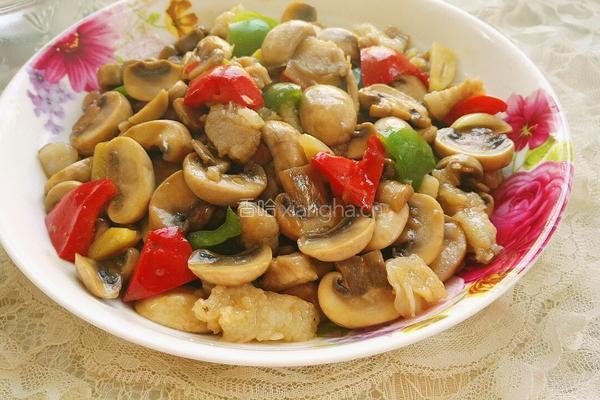 肉炒口磨的做法图解10