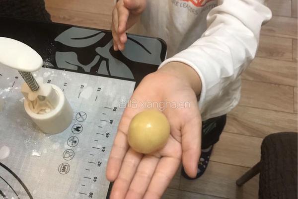 广式蛋黄月饼的做法图解6