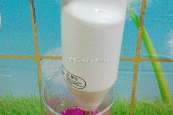 火龙果藕粉冻的做法图解7