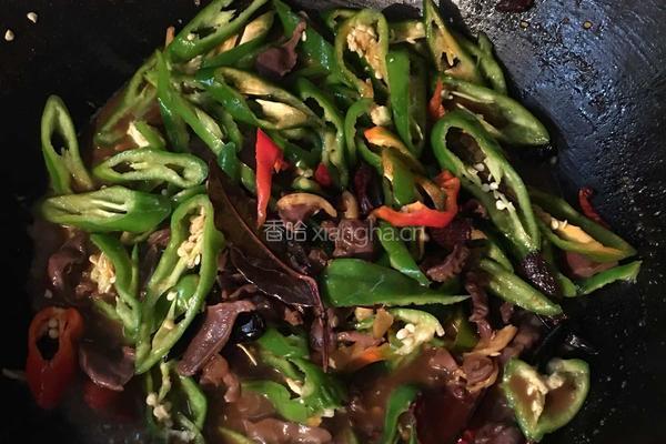 辣椒炒鸡胗的做法图解5