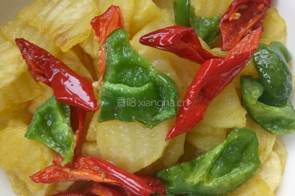 香辣狼牙土豆片的做法图解6