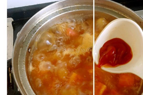 番茄牛肉什锦煲的做法图解11