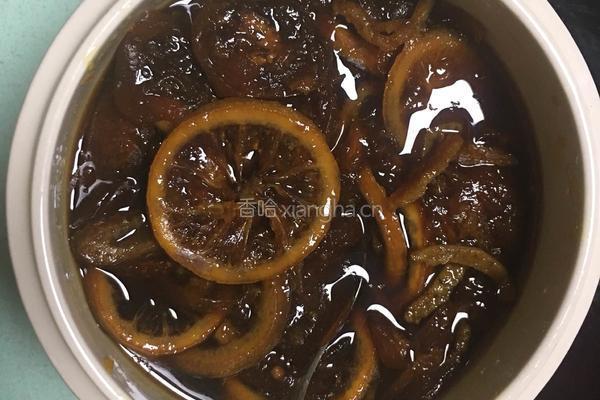 金桔陈皮柠檬膏的做法图解6