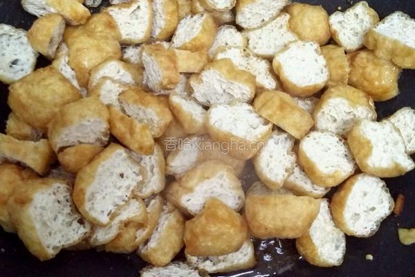 油豆腐炒肉的做法图解5
