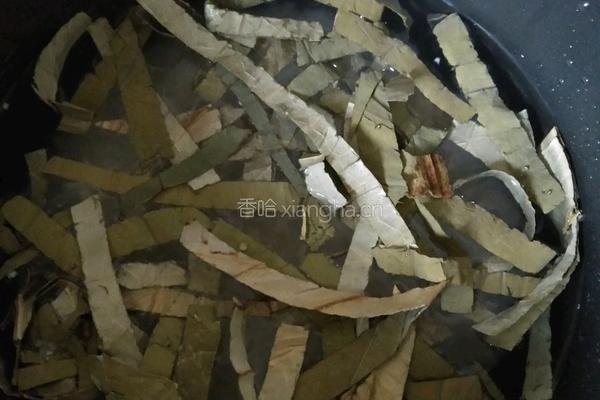 荷叶粥的做法图解4
