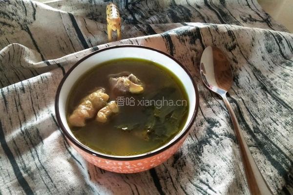 菜干煲鸡汤的做法图解8