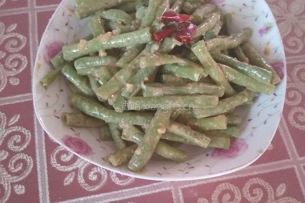 芝麻酱豆角的做法图解11