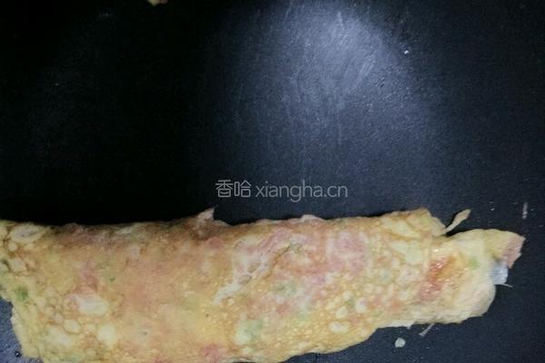 甜椒厚蛋烧的做法图解7