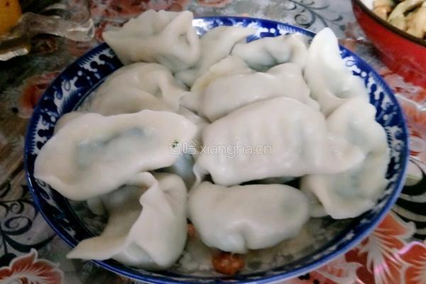 荠荠菜水饺的做法图解5