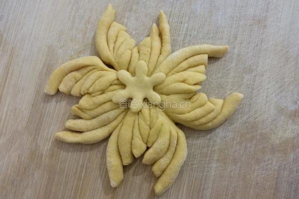 南瓜菊花馒头的做法图解14