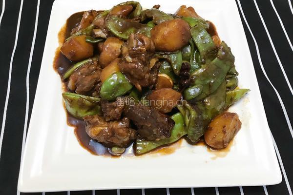 排骨炖豆角土豆的做法图解17
