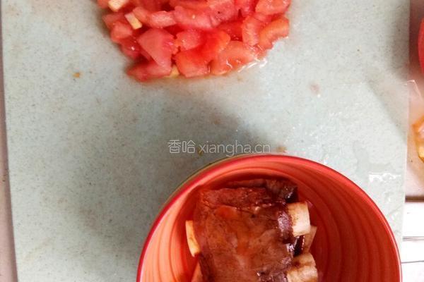 简易糖醋素排骨的做法图解2